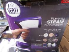 | 5X | VERTI STEAM IRONING SYSTEM | ALL CUSTOMER RETURNS | UNCHECKED AND BOXED | NO ONLINE