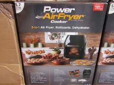 | 10X | POWER AIR FRYER COOKER 5.7LTR | UNCHECKED AND BOXED | NO ONLINE RE-SALE | SKU