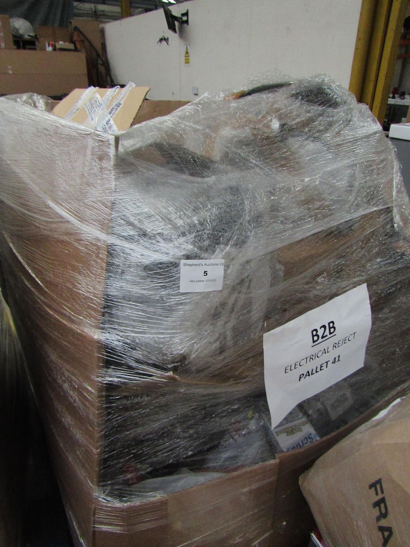 | 1X | PALLET OF UNMANIFESTED ELECTRICAL ITEMS, ALL RAW CUSTOMER RETURNS SOME MAY BE LOOSE OR IN NON