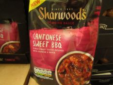 8x 230g Sharwoods Chinese Cantonese Sweet BBQ Sauce Packs. BB 8/20