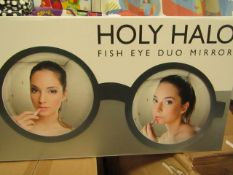 Invotis Holy Halo Fish Eye Duo Mirror. New & Boxed