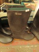 Aigle Size 6 Wellies. Unused. See Image for design. RRP £139