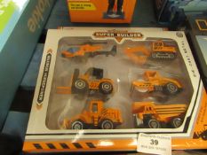 Super Builder - Die Cast Metal 6 Pieces - Unused & Packaged.