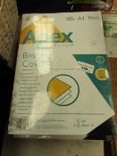 2x Apex - A4 Black Gloss Cover - Binding Covers (Packs of 100) - Unused & Packaged.