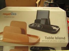 Royal VKB - Table Island Personal Valuables Organiser (Cork) - New & Boxed.