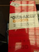 "Over Rated" - Party Game 17+ - New & Packaged.