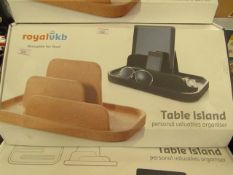 Royal VKB - Table Island Personal Valuables Organiser (Cork) - New & Boxed.