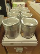 Box of 8 Silver Indoor LED Candles - All Packaged & Boxed.