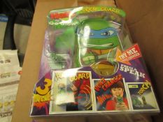 Box of 6 Teenage Mutant Ninja Turtles - Room Guard - Untested & Packaged.