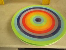 8 x Rainbow Design Side Plates. New