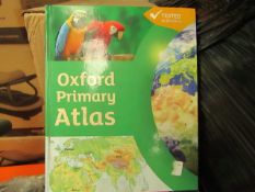 Box of 20 x Oxford Primary Atlas's. RRP £12.99 Each. New & boxed