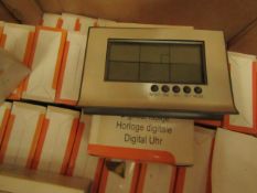 10x Cosy & Trendy - Digital Clock - Unsed & Boxed.