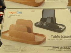 Royal VKB - Table Island Personal Valuables Organiser (Cork) - New & Boxed.