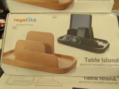 Royal VKB - Table Island Personal Valuables Organiser (Cork) - New & Boxed.