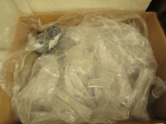 Approx 1000 Clear Plastic Drinks Stirrers. Unused