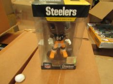 2 x Wobblers Steelers Figures. Antonio Brown. New & boxed