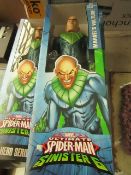 2x Marvel spiderman Sinister 6 Titan Hero Series. Marvels Vulture. New & Boxed.