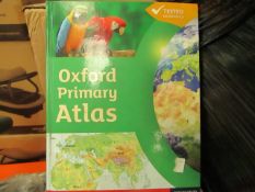 Box of 20 x Oxford Primary Atlas's. RRP £12.99 Each. New & boxed