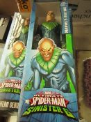 2x Marvel spiderman Sinister 6 Titan Hero Series. Marvels Vulture. New & Boxed.