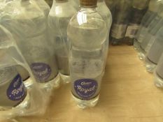 24 x 1L Carters Royal Indian Tonic Water (Low Cal). BB Oct 2020