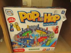 Pop & Hop Family game. Unused & boxed