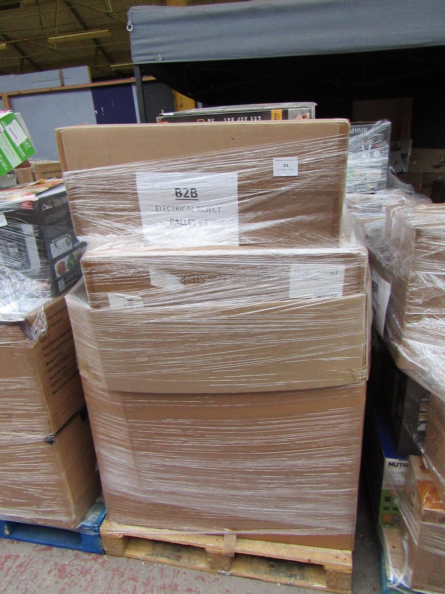 | 1X | PALLET OF UNMANIFESTED ELECTRICAL ITEMS, ALL RAW CUSTOMER RETURNS SOME MAY BE LOOSE OR IN NON