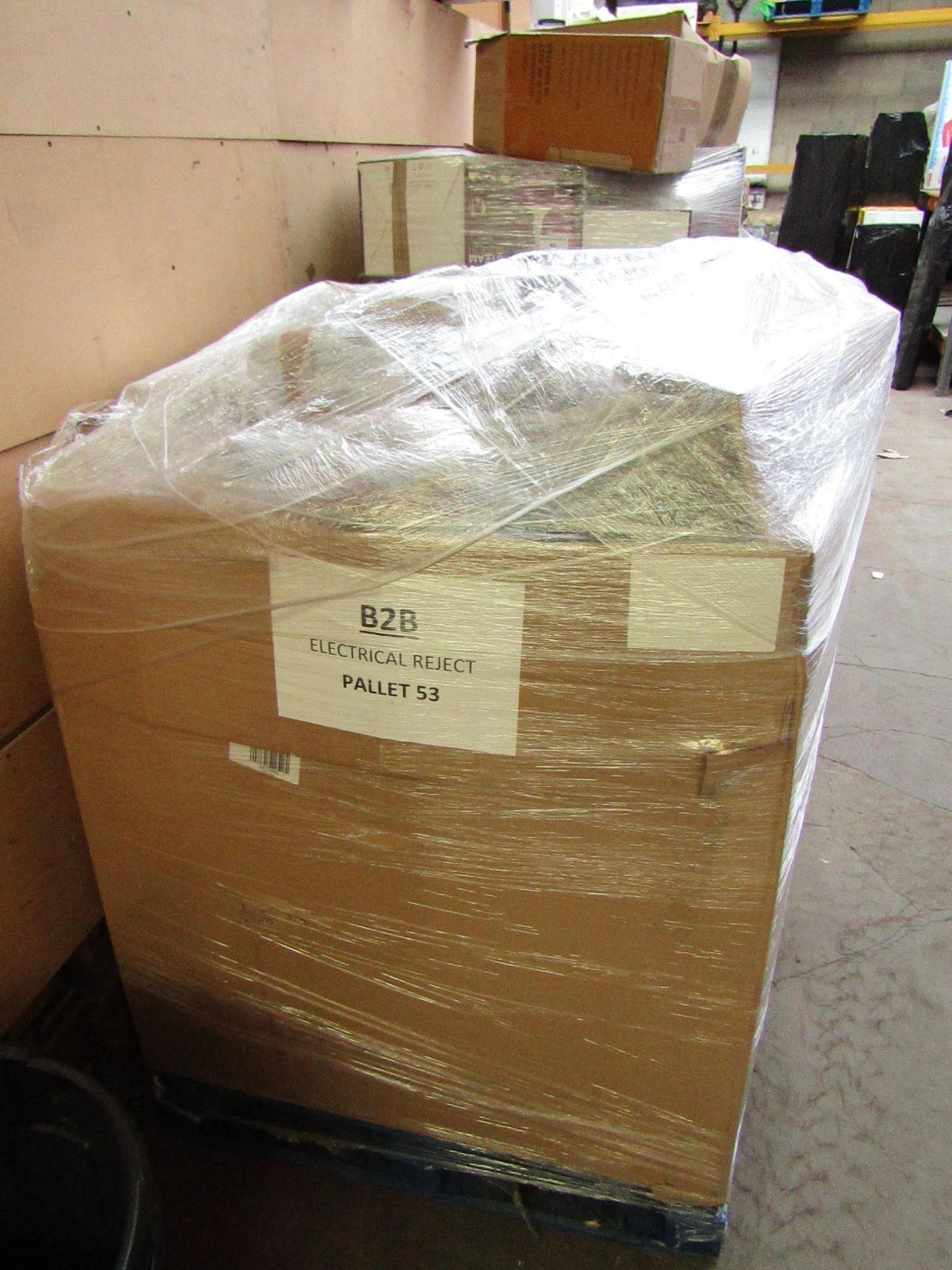 | 1X | PALLET OF UNMANIFESTED ELECTRICAL ITEMS, ALL RAW CUSTOMER RETURNS SOME MAY BE LOOSE OR IN NON