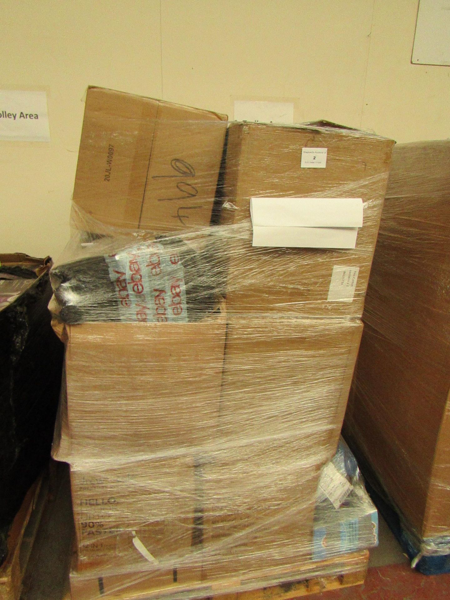 | 1X | PALLET OF UNMANIFESTED ELECTRICAL ITEMS, ALL RAW CUSTOMER RETURNS SOME MAY BE LOOSE OR IN NON