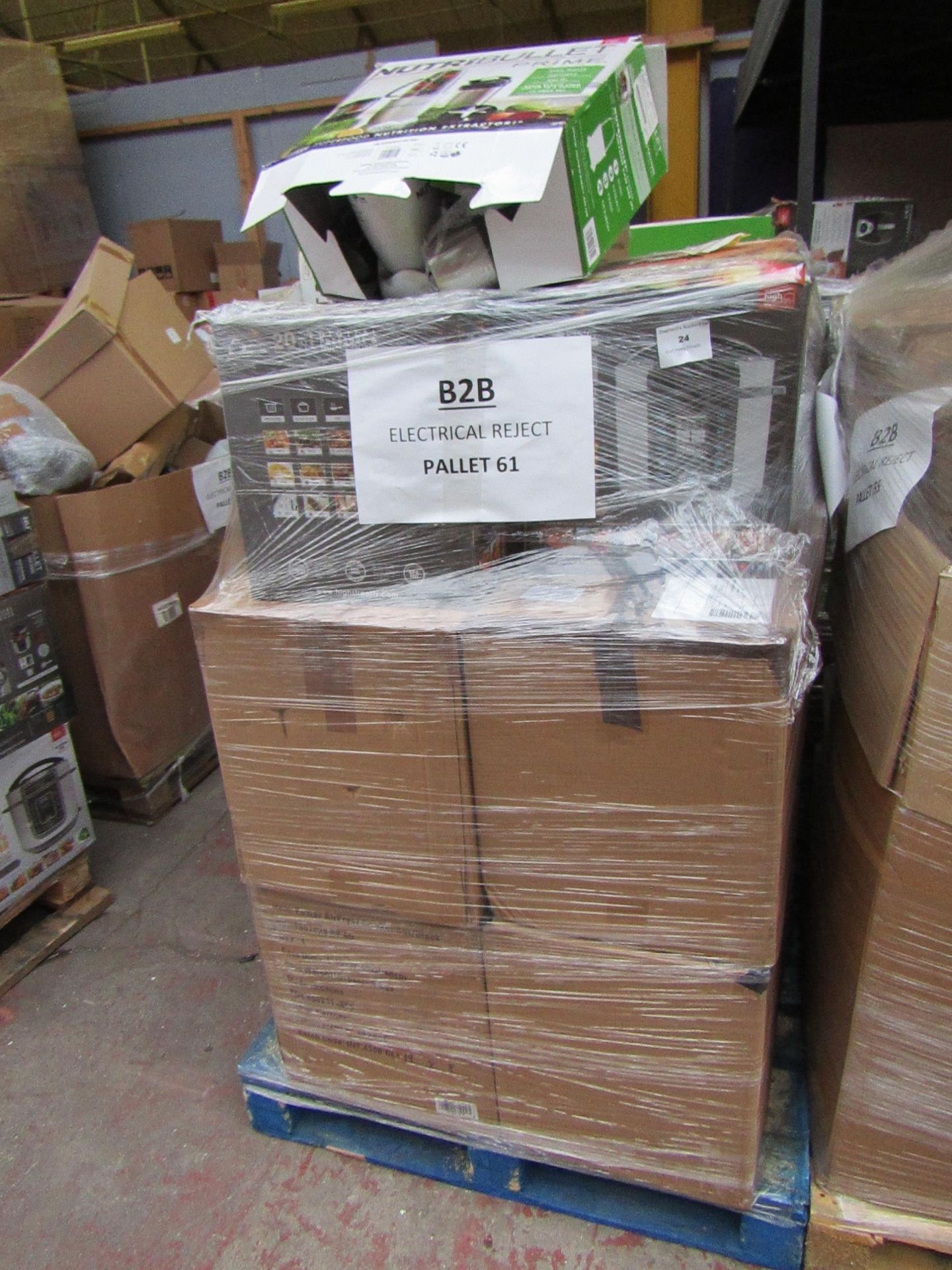 | 1X | PALLET OF UNMANIFESTED ELECTRICAL ITEMS, ALL RAW CUSTOMER RETURNS SOME MAY BE LOOSE OR IN NON