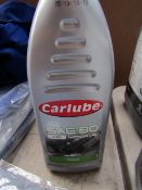 2x Carlube - SAE 30 HD Motor Oil 1 Litre - Sealed.