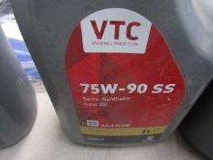 VTC - 75W - 90 SS Semi - Synthetic Gear Oil - 5 Litre - Sealed.