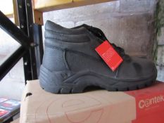 Centek - Black Steel Toe Cap Boot - Size 9 - New & Boxed.