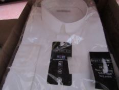 Kustom Kit - White Buttoned Shirt - Size XL - Packaged.