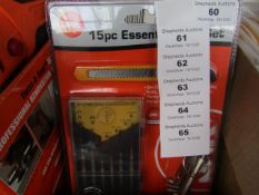 Jak - 15 Piece Essential Tool Set - New & Packaged.