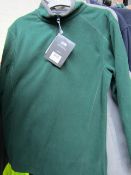 Regatta - Womens BotGreen Half Zip Fleece Jacket - Size 12 - Original Tags.