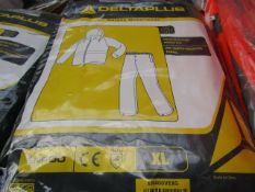 Delta Plus - Safety Outerwear PVC - Coated Polyester Fabric - Size XL - New & Packaged.