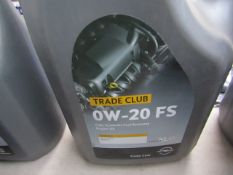 Trade Club - OW - 20 FS Fully- Snythetic Fuel Economy Engine Oil (5 Litres) - Sealed.