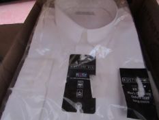 Kustom Kit - White Buttoned Shirt - Size XL - Packaged.