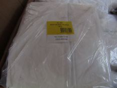 5x White Coverall - Size XXL - New & Packaged.