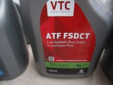 VTC - ATF FSDCT Fully Synthetic Dual Clutch Transmission Fluid - 5 Litre - Sealed.