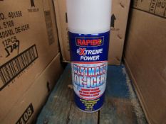 Box of 12 Rapide - Extreme Power Ultimate De-Icer (-15c) 400ml Bottles - All New & Boxed.