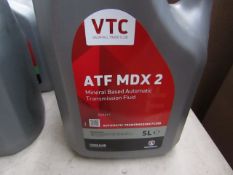 VTC - ATF MDX 2 Mineral Based Automatic Transmission Fluid (5 Litres) - Sealed.