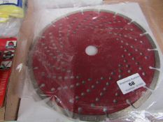 Large Saw Blade For Concrete / Tile - Looks Unused & Boxed,