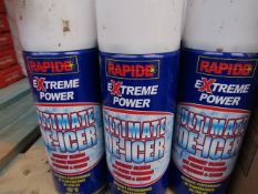 5x Rapide - Extreme Power Ultimate De-Icer (-15c) 400ml Bottles - All New & Boxed.