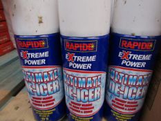 5x Rapide - Extreme Power Ultimate De-Icer (-15c) 400ml Bottles - All New & Boxed.