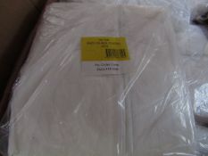 5x White Coverall - Size XXL - New & Packaged.