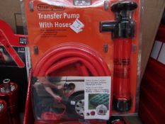 StagTools - Transfer Pump With Hoses - New & Packaged.