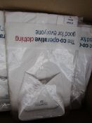 2x The Co-Op Clothing - White Buttoned Shirt - Size 18 - 18.5 - Packaged.