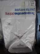 5x The Co-Op Clothing - White Buttoned Shirt - Size 16 - All Packaged.