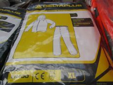 Delta Plus - Safety Outerwear PVC - Coated Polyester Fabric - Size XL - New & Packaged.